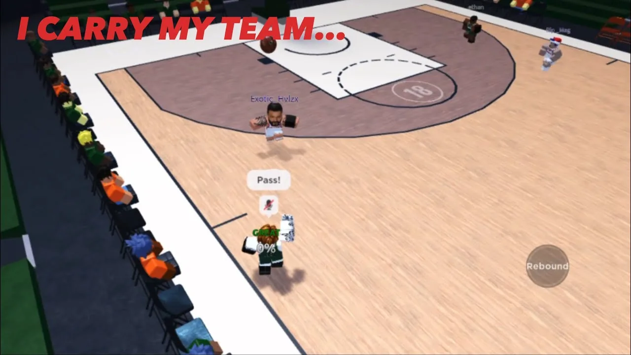 Basketball Legends Roblox 5v5 Match Format and Gameplay Rules
